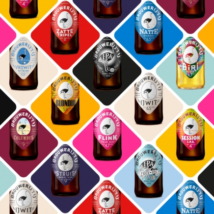 Brouwerij t IJ bieren met nieuwe labels uit 2021